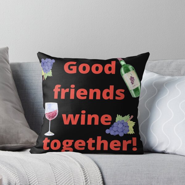 Item preview, Good friends wine together! designed and sold by artbyrosse.