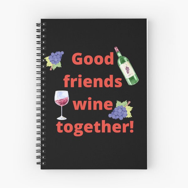 Item preview, Good friends wine together! designed and sold by artbyrosse.