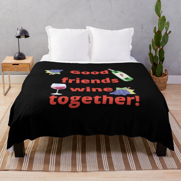 Item preview, Good friends wine together! designed and sold by artbyrosse.