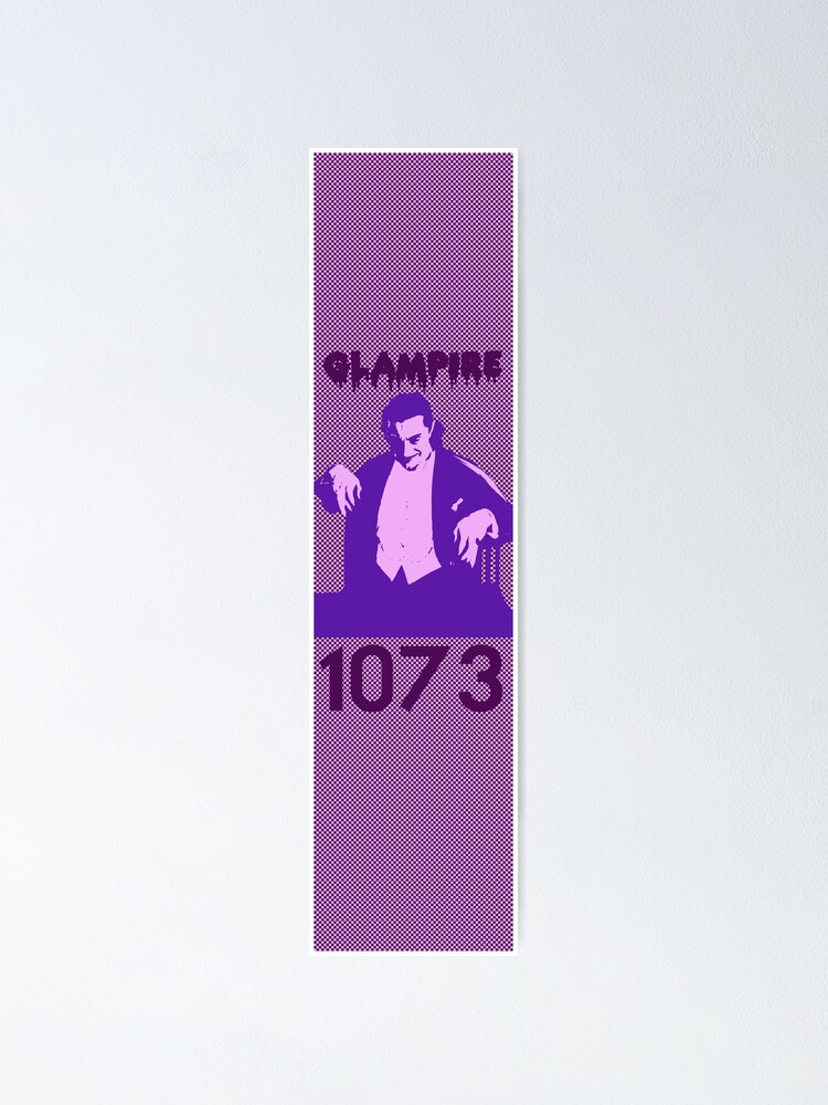 Alternate view of Horror Pop Art - Glampire Poster