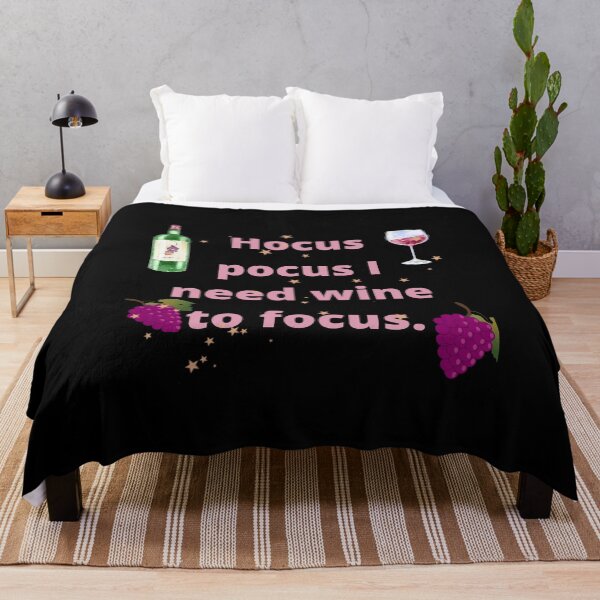 Item preview, Hocus pocus I need wine to focus. designed and sold by artbyrosse.