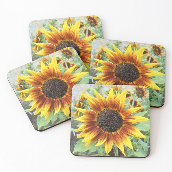 Item preview, Red and orange Sunflower designed and sold by Floral-Art.