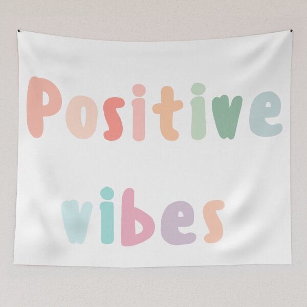 Item preview, Positive vibes (pastel colour palette, color palete) designed and sold by Sanaura.