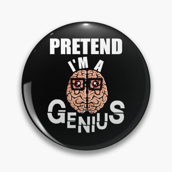 Item preview, Pretend I'm a Genius, Funny costume designed and sold by orangeblue21.