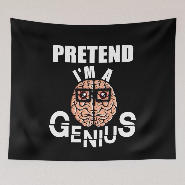 Item preview, Pretend I'm a Genius, Funny costume designed and sold by orangeblue21.