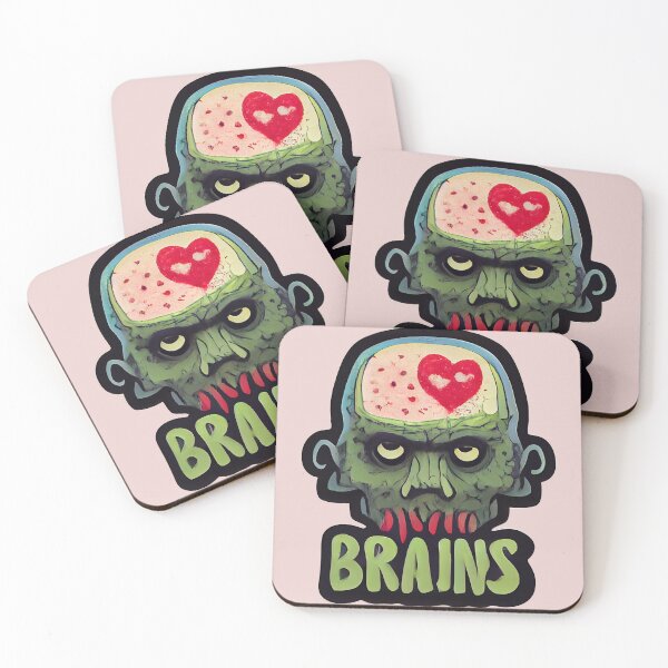 Item preview, Smooth Zombies Love Brains designed and sold by luceamart.