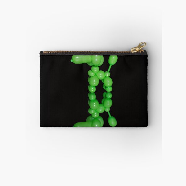 Item preview, Caniche de perro globo verde en espejo negro designed and sold by Stretch Clendennen.