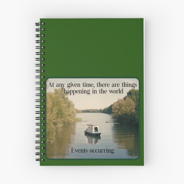 Item preview, Calm And Peaceful River Boat Scenery Sticker designed and sold by Synchropact.