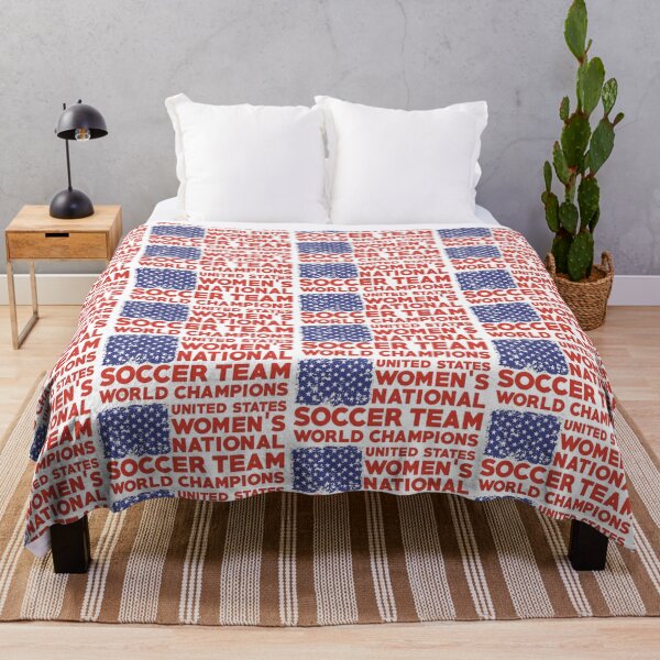 Item preview, WOSO American Flag USA Soccer Team (women's soccer) designed and sold by Numero14.