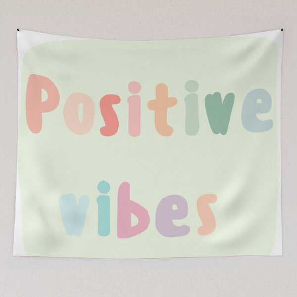 Item preview, Positive vibes (pastel colour palette, color palete) designed and sold by Sanaura.
