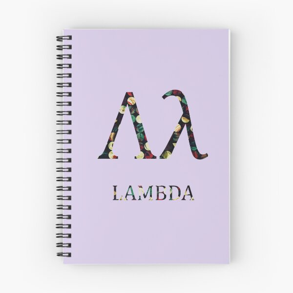 Item preview, Language of Science Pastels - Lavanda Lambda designed and sold by KEYprints.