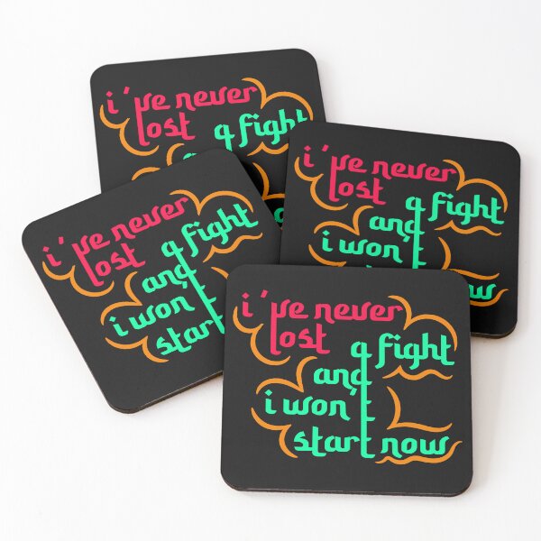 Item preview, I have never lost a fight and I won't start now  designed and sold by mohammed raihanul alam.