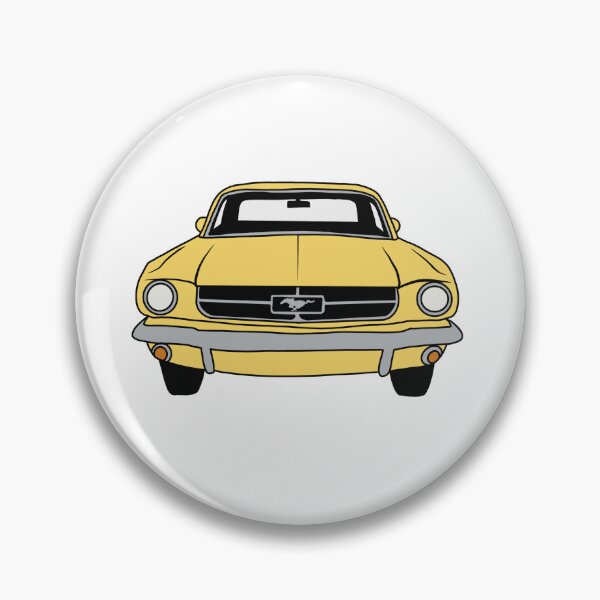Artikelvorschau, 1964 und ein halber Ford Mustang Sunlight Yellow entworfen und verkauft von kaylabeatty.