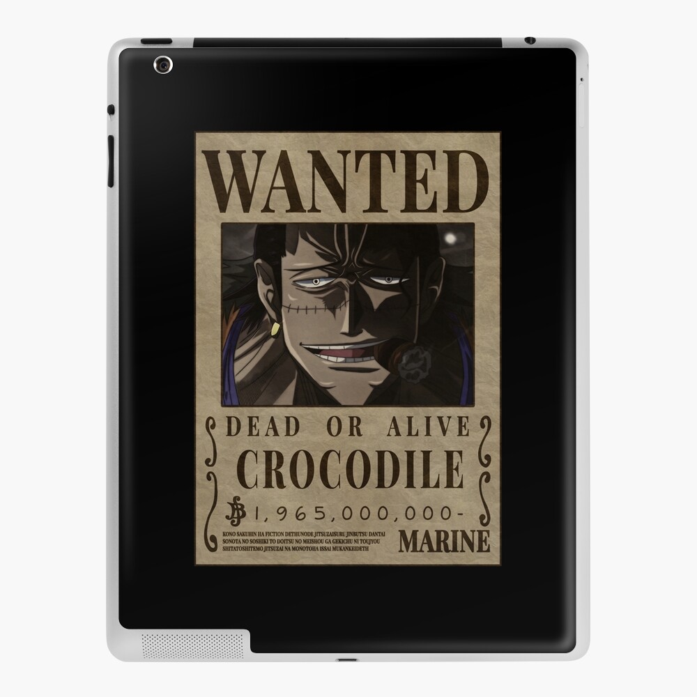 Monkey D Dragon Wanted Poster One Piece iPad Case & Skin for Sale by One  Piece Bounty Poster