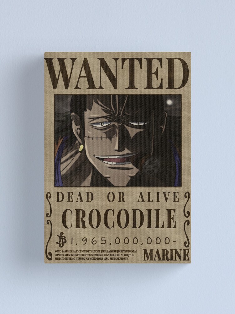 One Piece Wanted Poster - Sir Crocodile