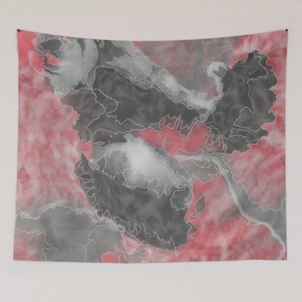 Item preview,  Red cloud storm designed and sold by Annette Chabidon Studio.