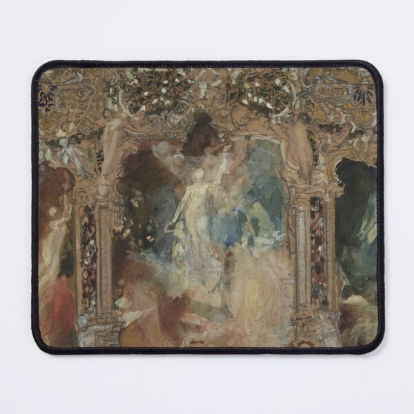 Item preview, Gustav Klimt Austrian painter Entwurf für den Theatervorhang in Reichenberg (1873–1893) designed and sold by TeeARTHY.