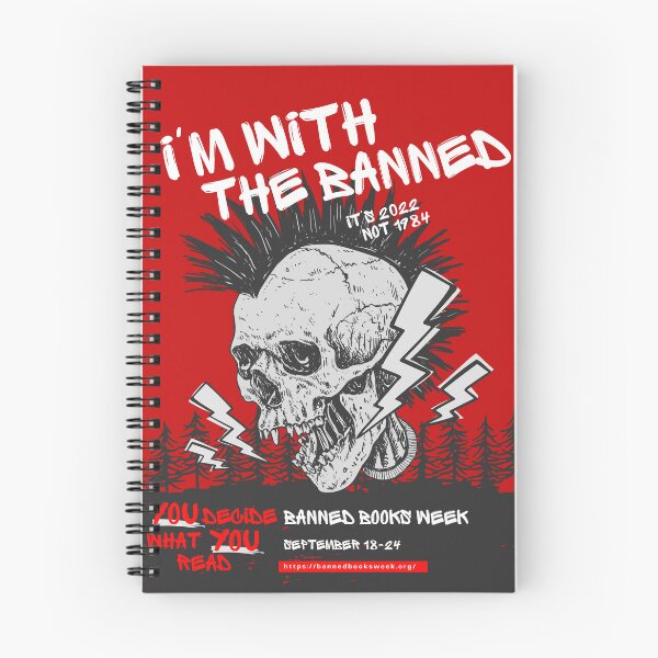 Item preview, Im with the Banned V1 (Banned Books Week) designed and sold by Cucubert.