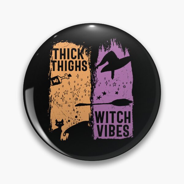 Item preview, THICK THIGHS WITCH VIBES designed and sold by SAFREN.