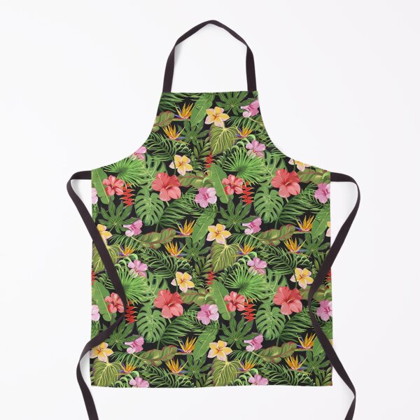 Item preview, Tropical Hibiscus Flowers Floral Botanical Leaves Colorful designed and sold by StudioAkubi.