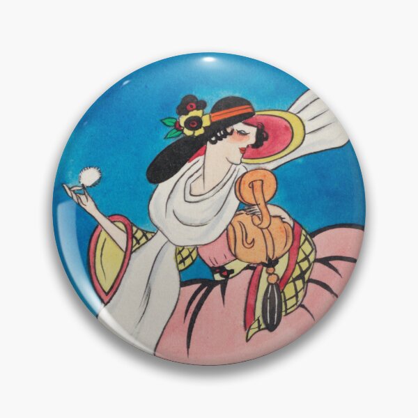 Artikelvorschau, Japanisches Compact Circle Lady Design entworfen und verkauft von Old Soul Vintage .