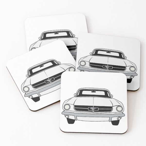 Item preview, Outline of 1964 and a Half Ford Mustang  designed and sold by kaylabeatty.