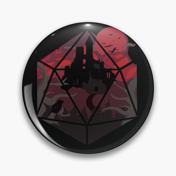 Item preview, Dados D20 del castillo Ravenloft designed and sold by AurumMiniatures.
