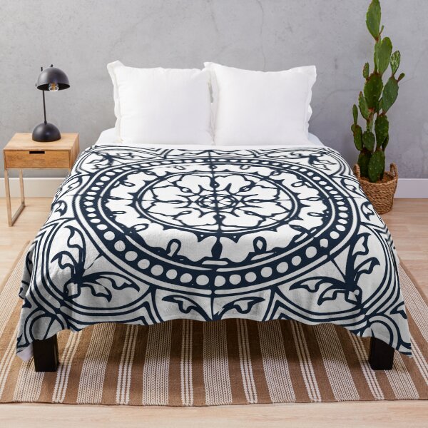 Item preview, Tile Series, Part 1, Navy Blue on White designed and sold by KShedenhelm.