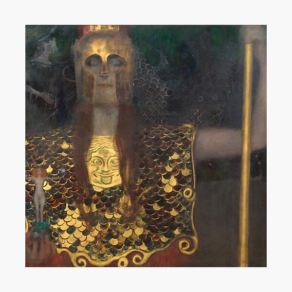 Item preview, Gustav Klimt, peintre autrichien Pallas Athene (1898) designed and sold by TeeARTHY.