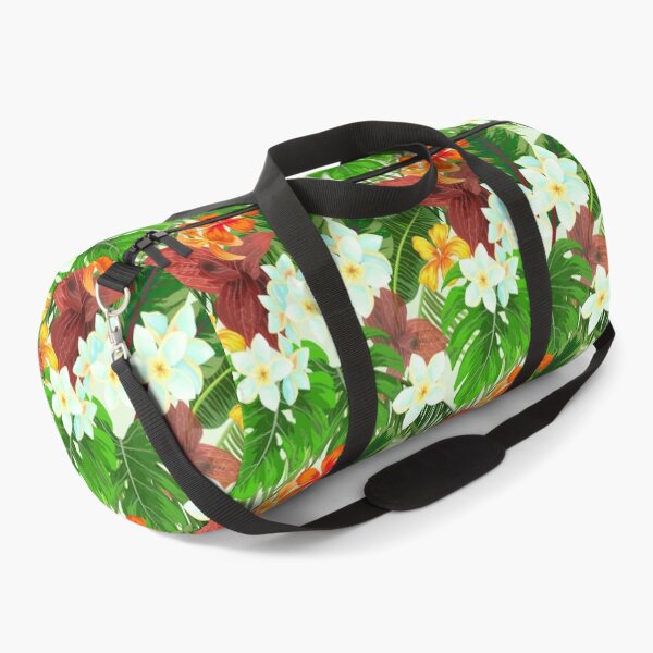 Item preview, Tropical Hibiscus Flowers Floral Botanical Leaves Colorful designed and sold by StudioAkubi.