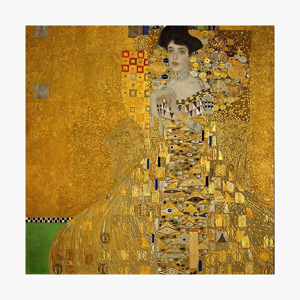Item preview, Gustav Klimt peintre autrichien Portrait d'Adèle Bloch-Bauer I (1907) designed and sold by TeeARTHY.