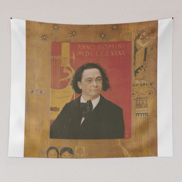 Item preview, Gustav Klimt Austrian painter  Portrait of Josef Pembaur (1890) designed and sold by TeeARTHY.
