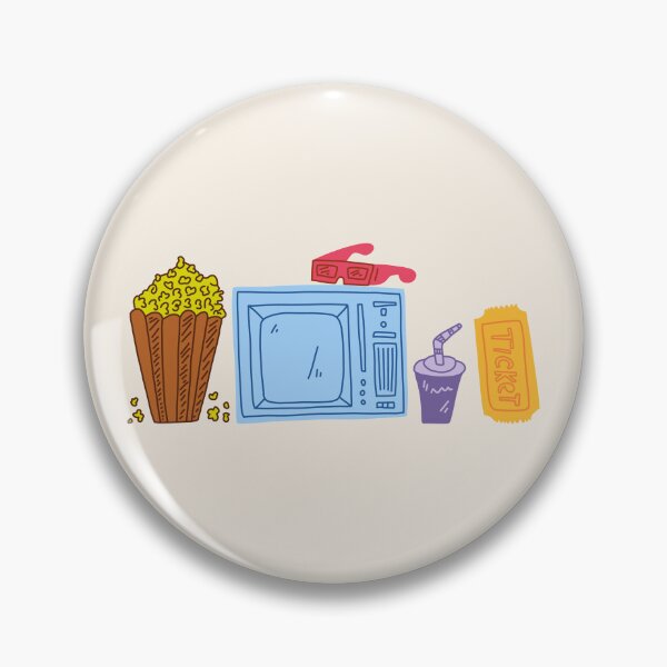 Item preview, Bright poster watching films, flat cartoon designed and sold by ketkidesign.