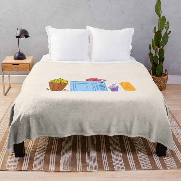Item preview, Bright poster watching films, flat cartoon designed and sold by ketkidesign.