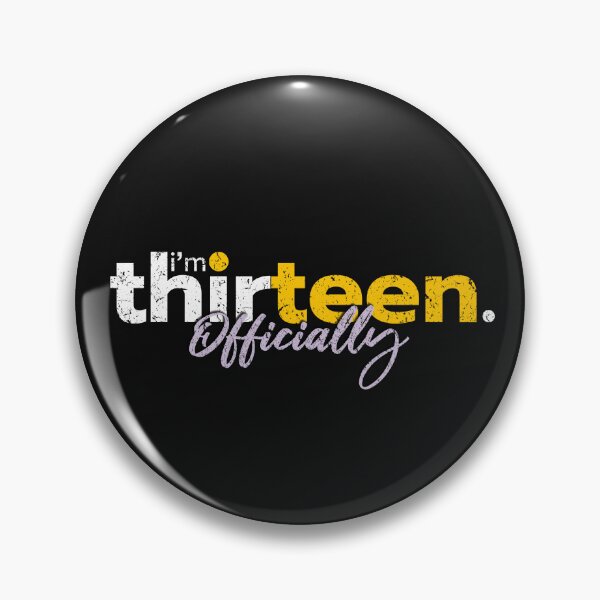 Item preview, I'm Thirteen Officially Teenager 13 Years Old, 13th birthday designed and sold by NH2019.