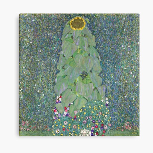 Aperçu de l'œuvre  Gustav Klimt peintre autrichien Tournesols (1883) créée et vendue par TeeARTHY.