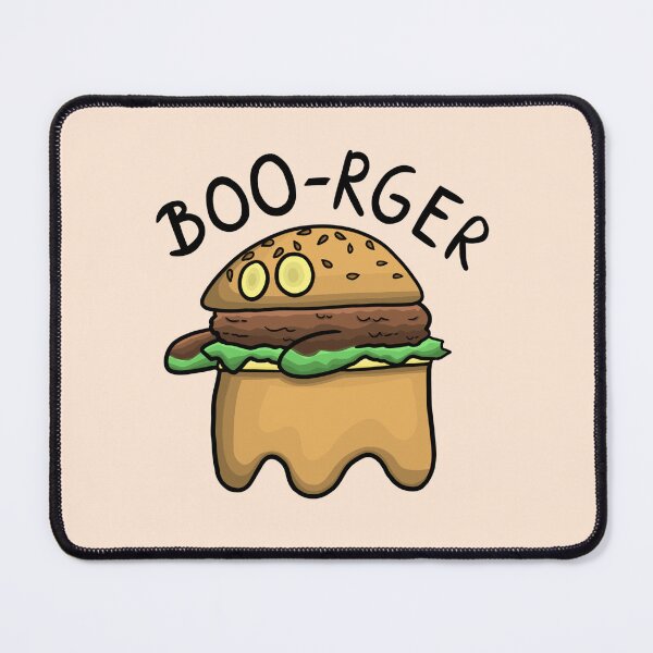Item preview, Boo-rger hamburger ghost designed and sold by babysnaily.