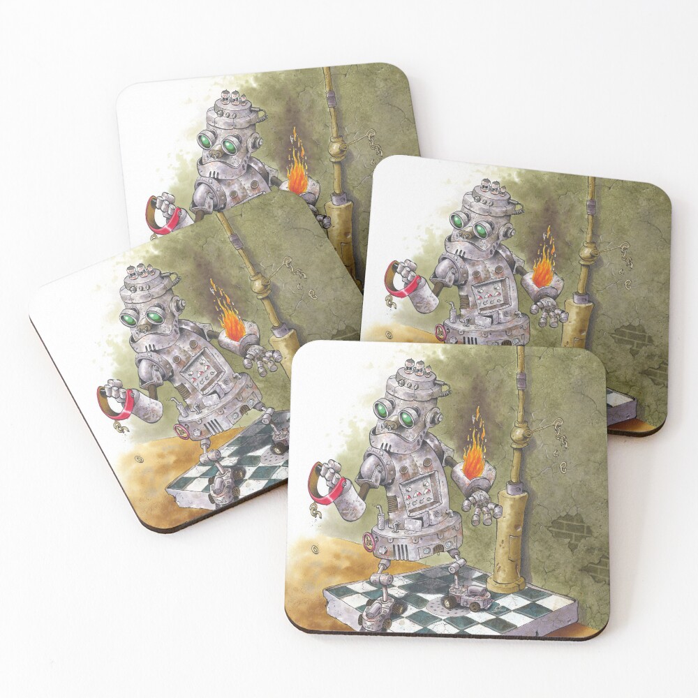Item preview, Coasters (Set of 4) designed and sold by Rilystrations.