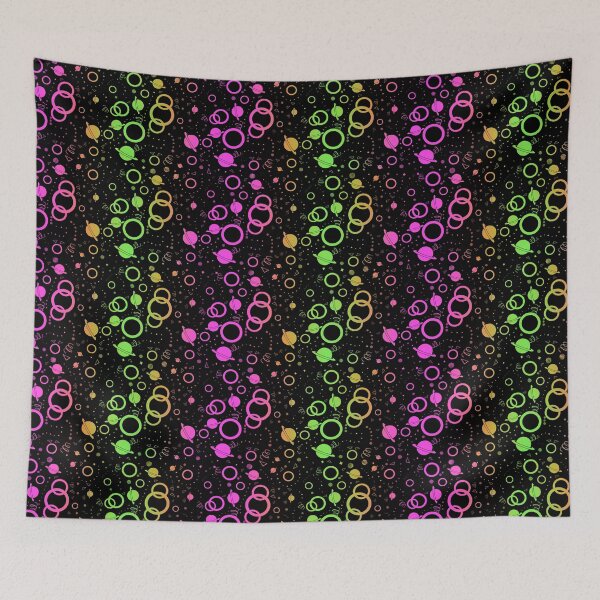 Item preview, Space Pattern Neon designed and sold by claireepete.