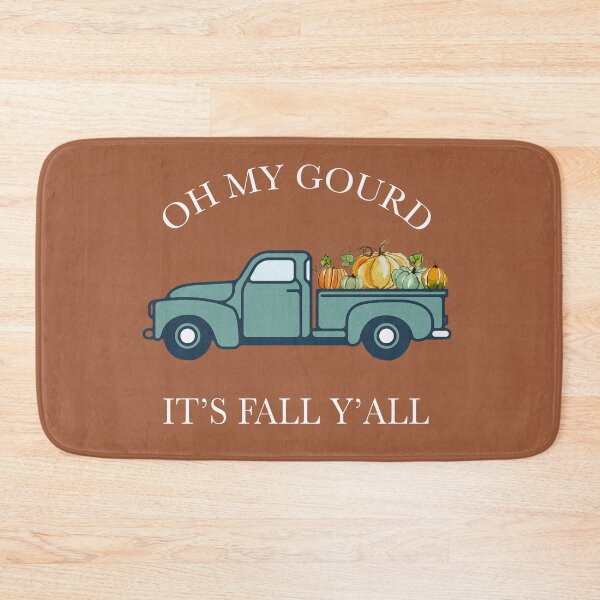 Item preview, Its Fall Y'all Rustic Pumpkin Patch Truck Vintage Fall Pumpkin designed and sold by happyfarmhouse.