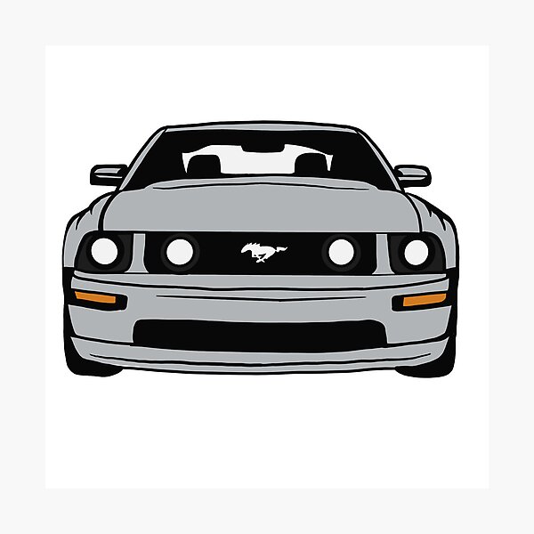 Item preview, 5th Gen Ford Mustang Satin Silver designed and sold by kaylabeatty.