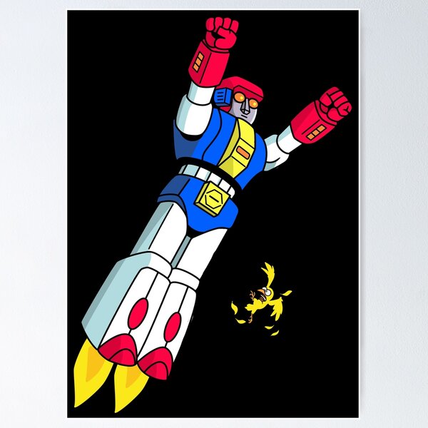 Item preview, GIANT ROBOT MEETS BIRD designed and sold by EllyMellow.