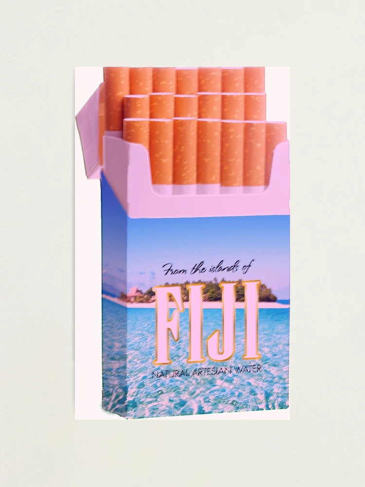 Aesthetic Fiji Water Bottle! Art Board Print for Sale by PennySoda