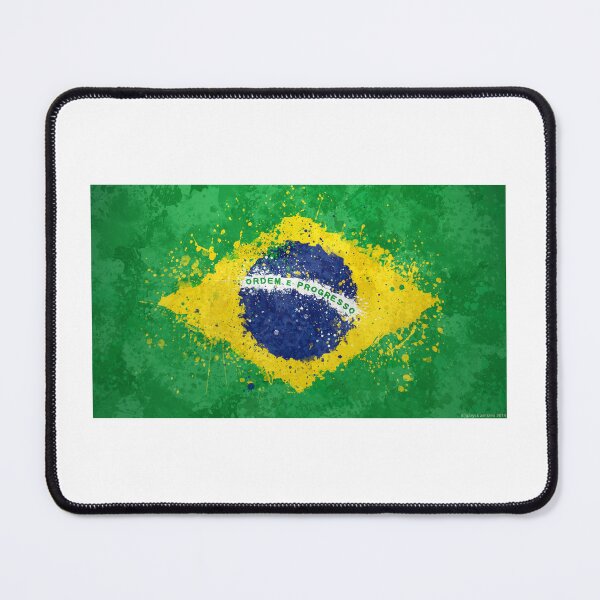 Item preview, Brazil Style Flag designed and sold by balustore.