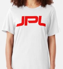 Jet Propulsion Laboratory (JPL) Logo Slim Fit T-Shirt