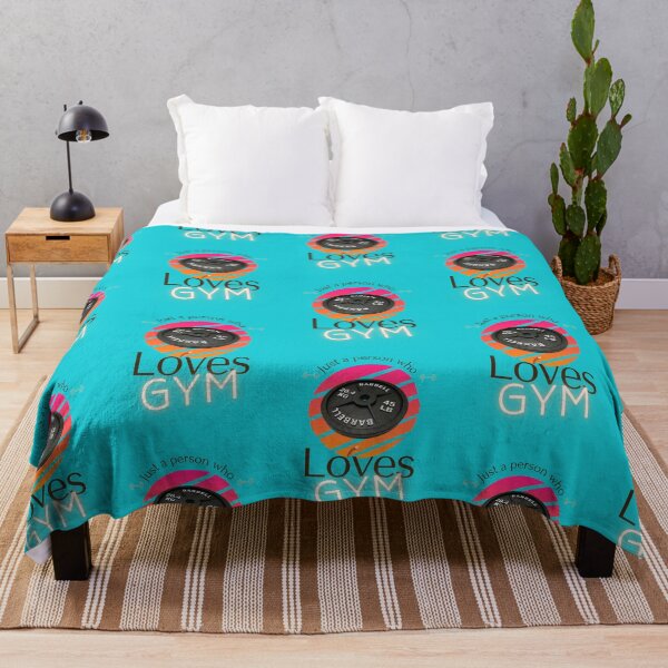 Item preview, Just A Person Who Loves Gym designed and sold by Aleksa Kos.