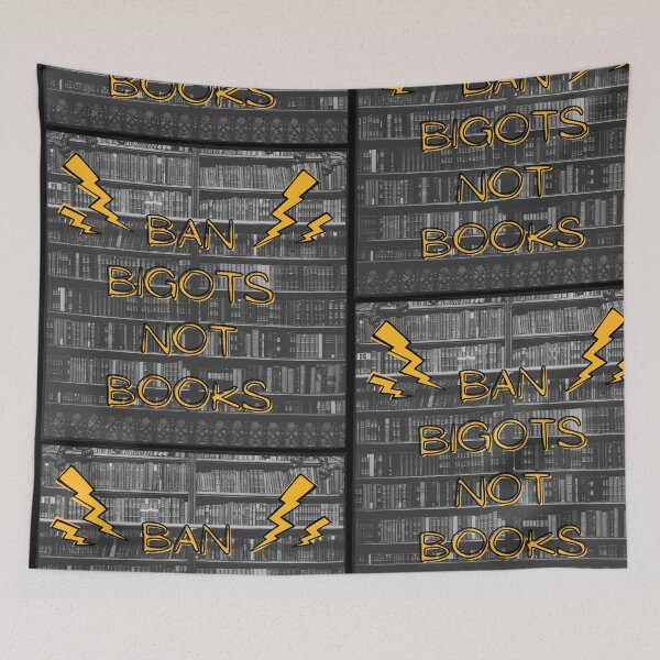 Item preview, Ban Bigots Not Books (Punk Edition) designed and sold by Cucubert.