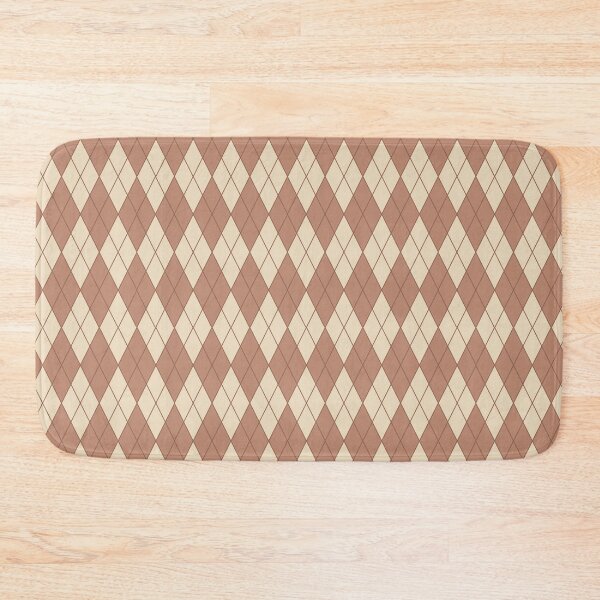 Item preview, Tan and Brown Argyle designed and sold by ThisSaysMe.