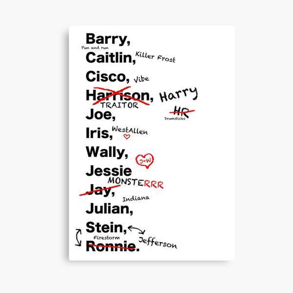 Team Flash Canvas Print