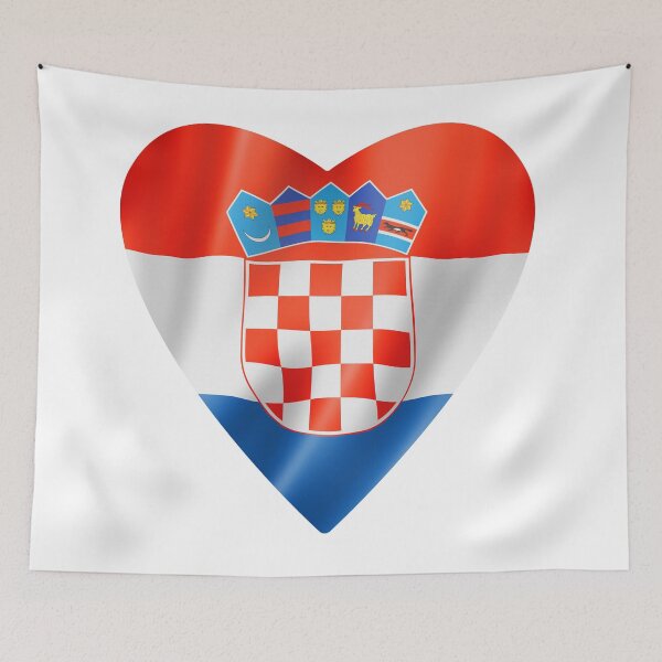 Item preview, Heart Croatia,  designed and sold by LuFilu.